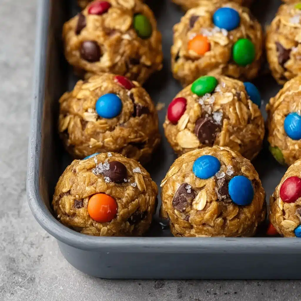 Quick Monster Cookie Protein Balls Recipe