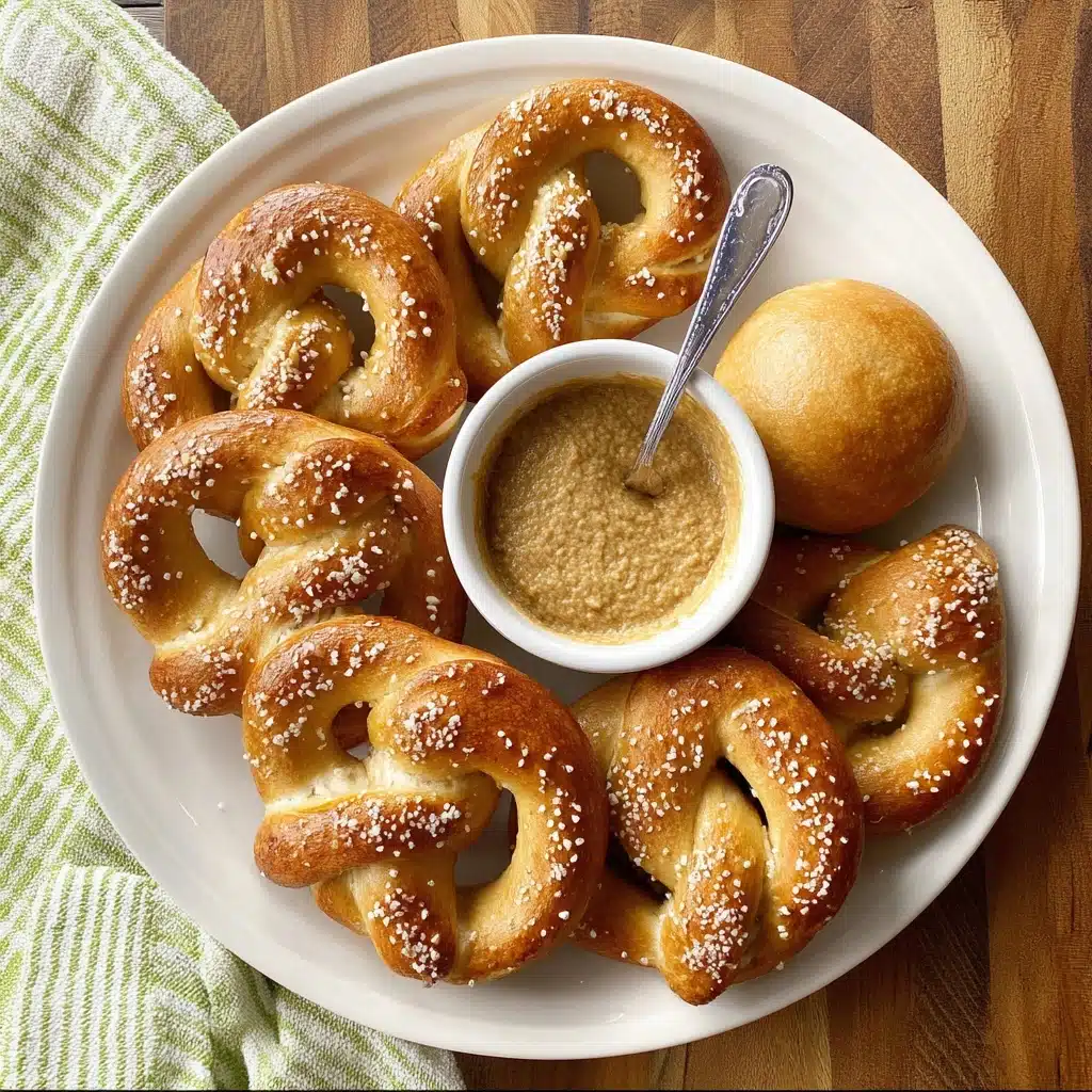 Easy 30 Minute Homemade Soft Pretzels Recipe - Recipe Image