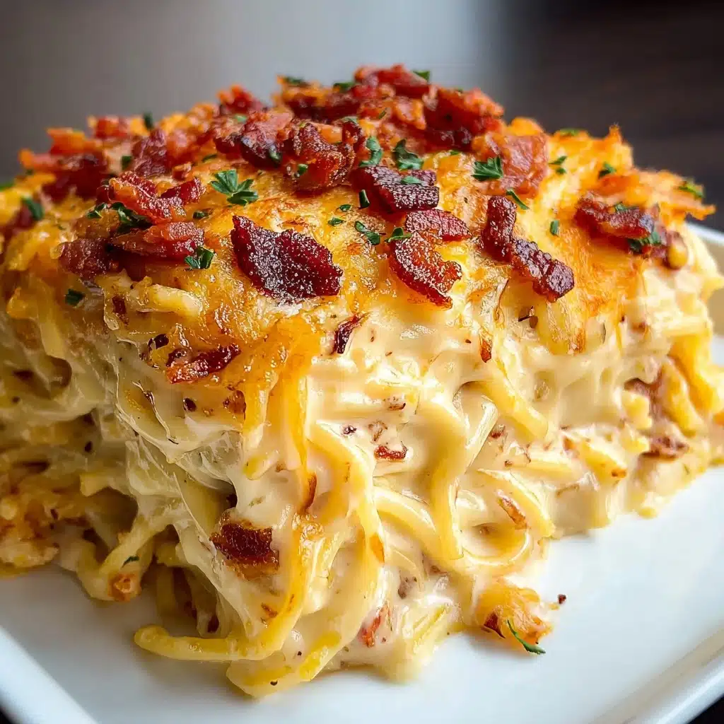 Spicy Southern Cheesy Chicken Spaghetti Casserole Recipe - Recipe Image