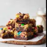 Monster Cookie Fudgy Brownies Recipe