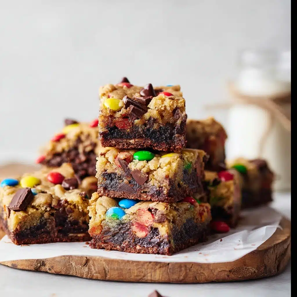 Monster Cookie Fudgy Brownies Recipe