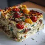 Loaded Veggie White Lasagna Recipe