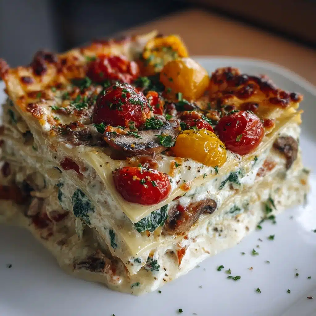 Loaded Veggie White Lasagna Recipe