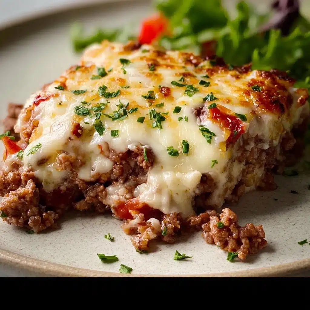Cheesy Hamburger Rice Casserole Recipe - Recipe Image