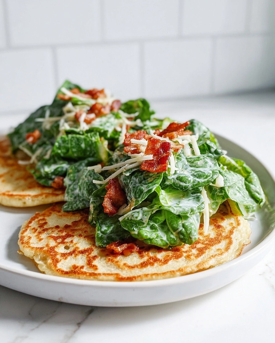 Smash Chicken Caesar Tacos Recipe