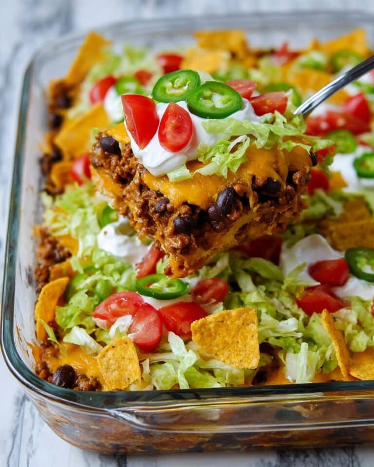 Walking Taco Casserole Recipe
