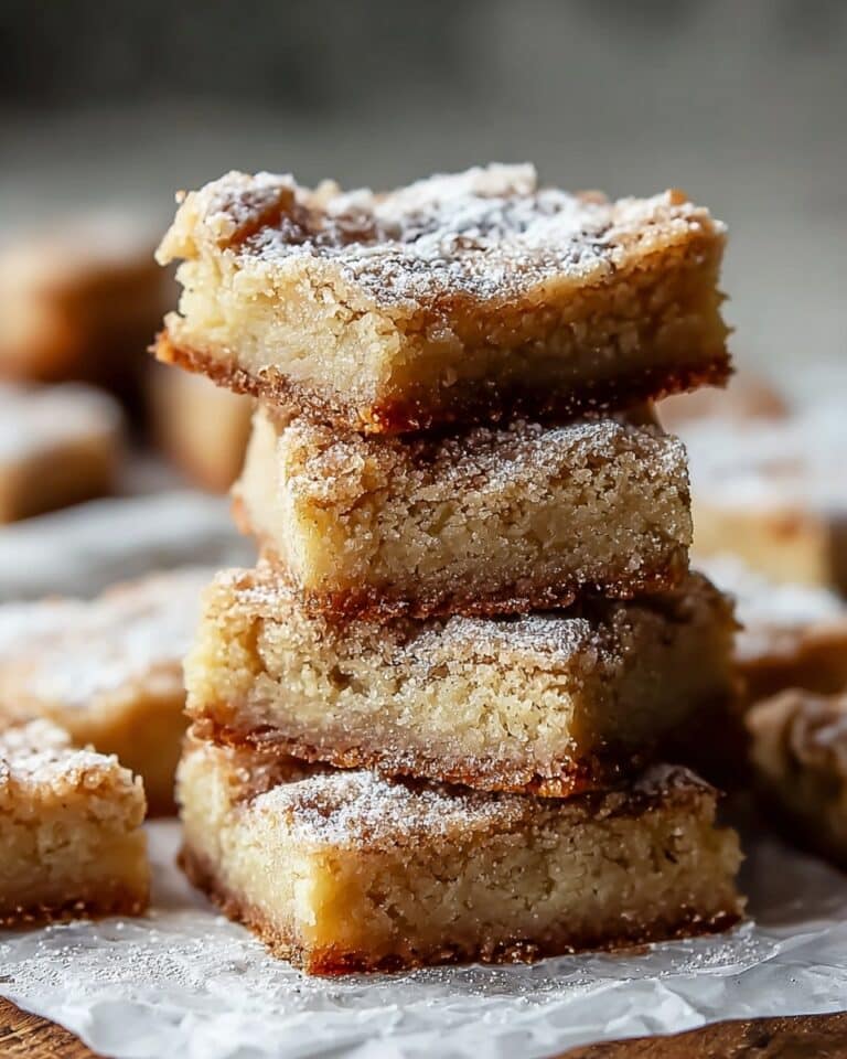Honey Cinnamon Blondies Recipe
