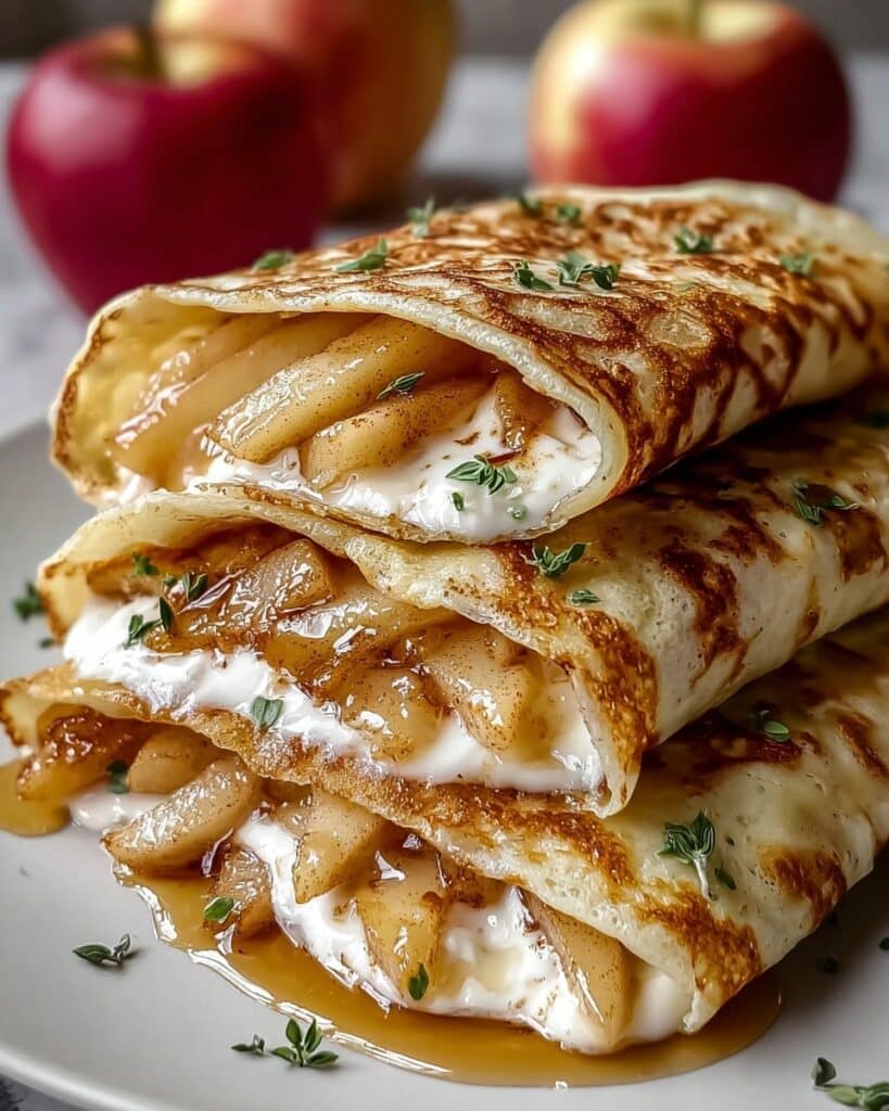 Apple Cinnamon Breakfast Quesadillas Recipe