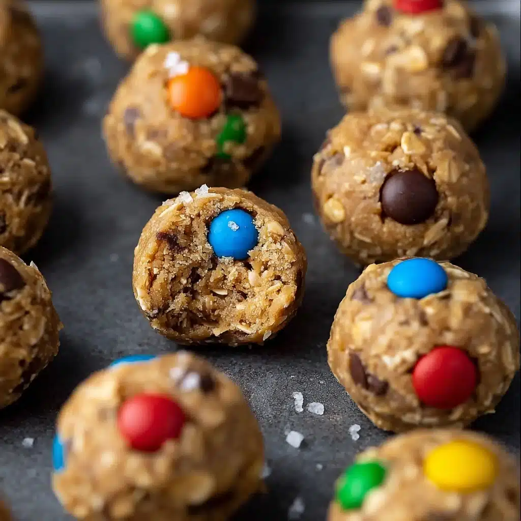 Quick Monster Cookie Protein Balls Recipe - Recipe Image