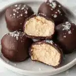High Protein Frozen Peanut Butter Greek Yogurt Bites Recipe