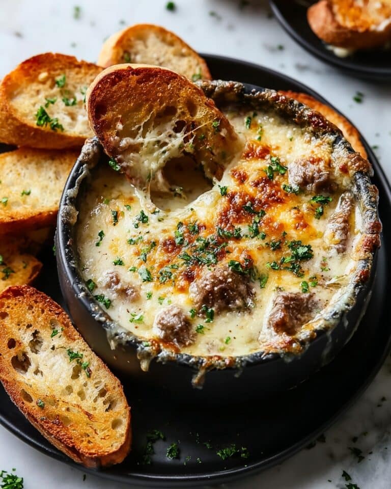 Philly Cheese Steak Soup Recipe