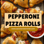 Pizza Rolls with Crescent Rolls Recipe
