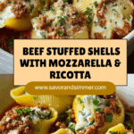 Beef Stuffed Shells Pasta: A Delicious and Easy Recipe