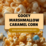 Marshmallow Caramel Corn Recipe