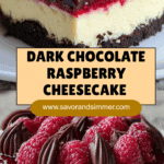 Dark Chocolate Raspberry Cheesecake: Indulge Today! Recipe