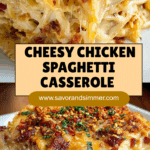 Spicy Southern Cheesy Chicken Spaghetti Casserole Recipe
