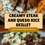 Steak and Queso Rice Recipe