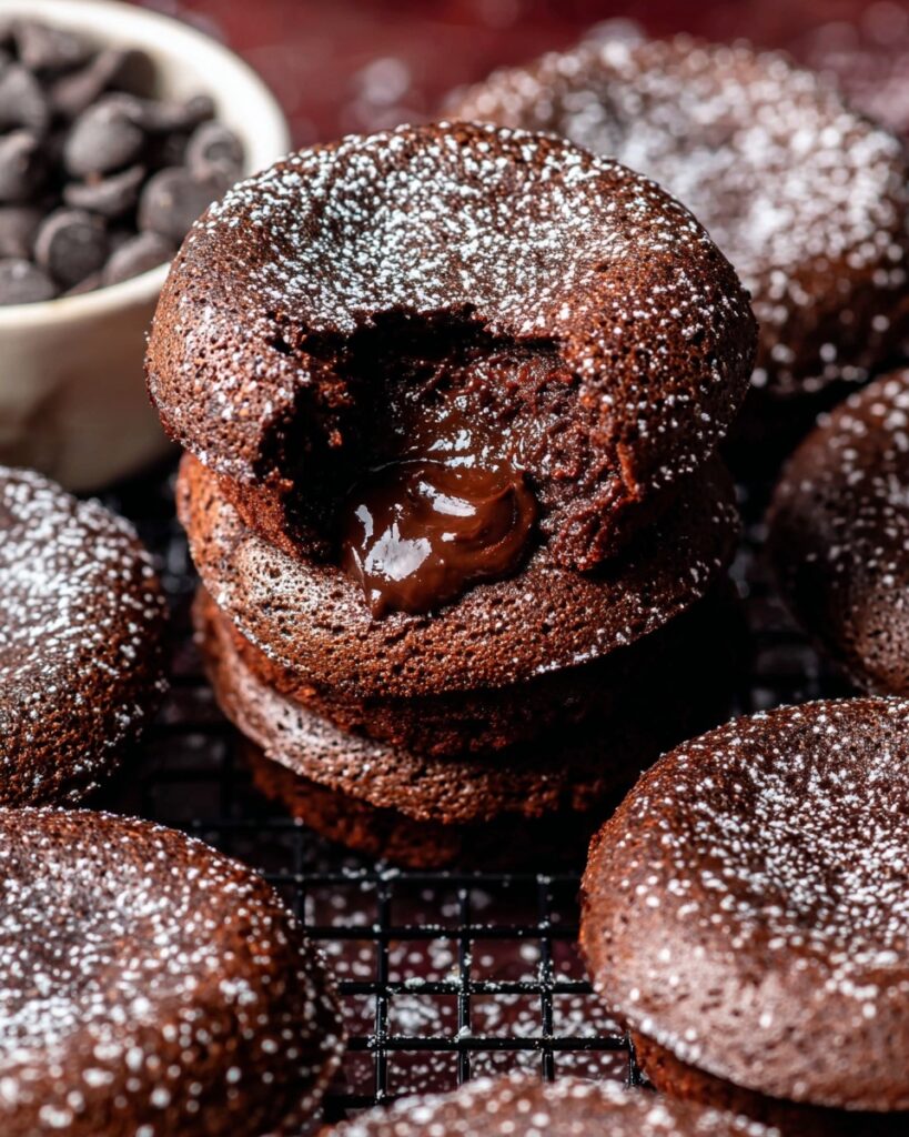 Chocolate Lava Cookies Recipe