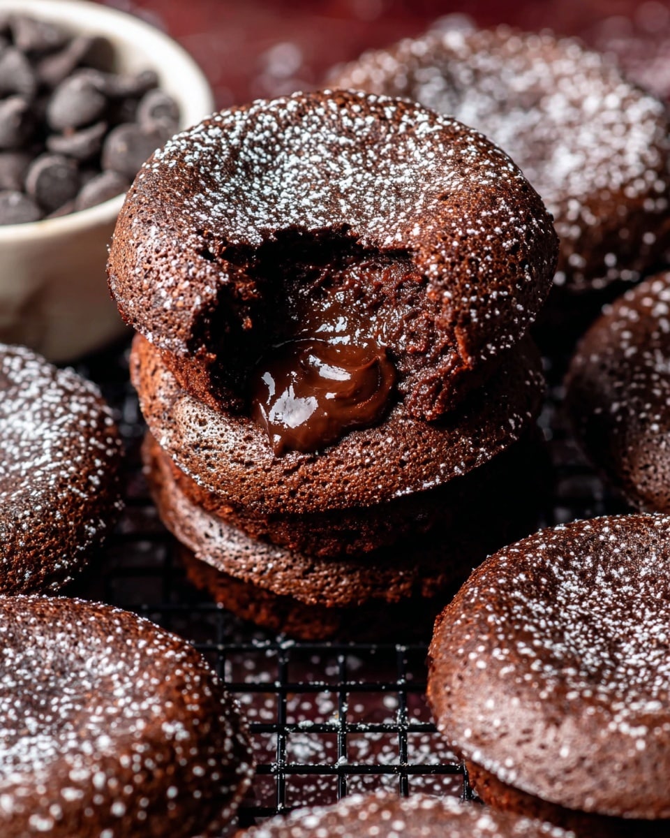 Chocolate Lava Cookies Recipe