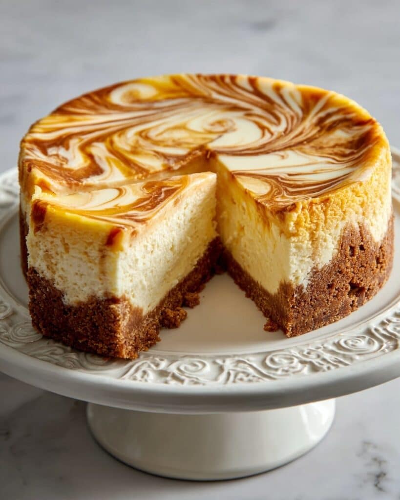 Pumpkin Swirl Cheesecake Recipe