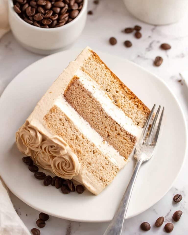 White Chocolate Mocha Cake Recipe