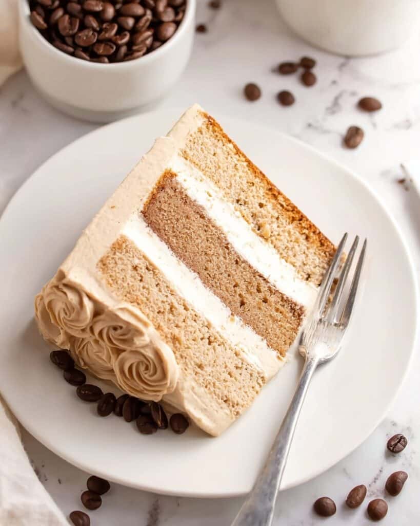 White Chocolate Mocha Cake Recipe