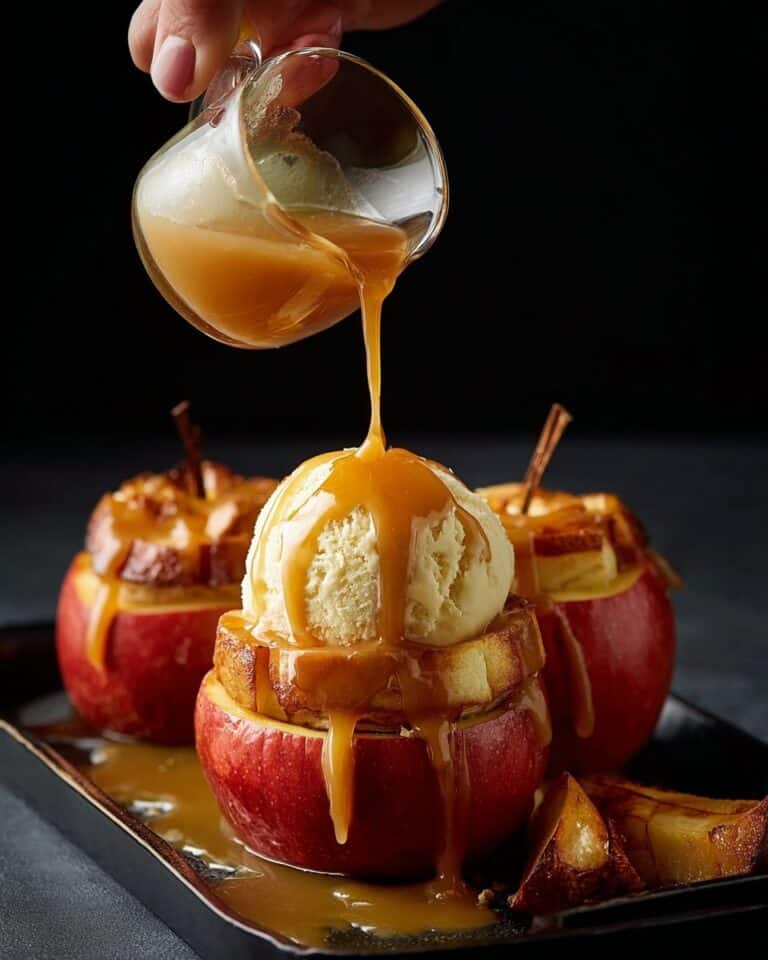 Caramel Stuffed Bloomin’ Apples Recipe
