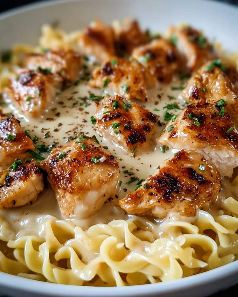 One-Pan Chicken with Buttered Noodles Recipe