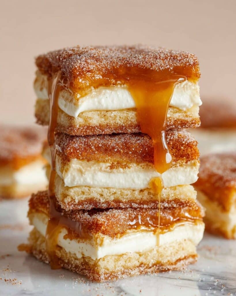 Churro Cheesecake Bars Recipe