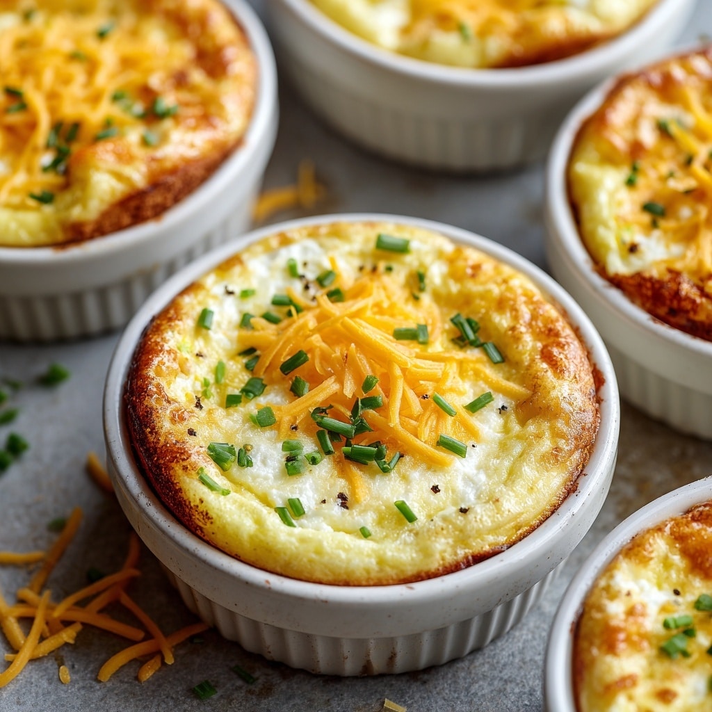 Creamy Cheese Soufflé Recipe - Recipe Image