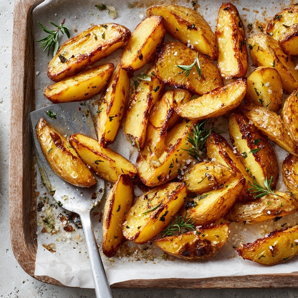 Thyme & Chestnut Roast Potatoes Recipe - Recipe Image