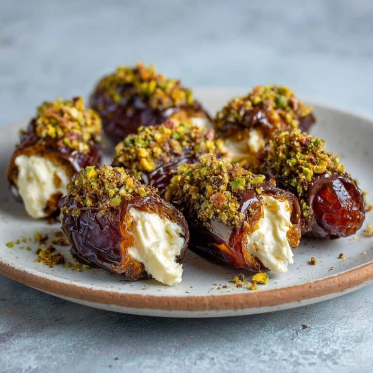 Feta & Parmesan Stuffed Dates with Walnuts and Honey Recipe