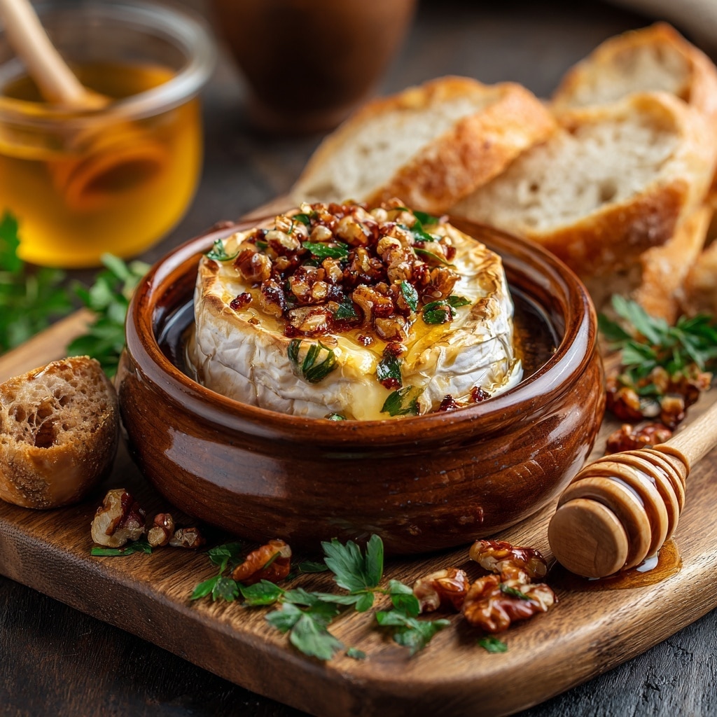 Baked Feta with Sesame & Honey Recipe - Recipe Image