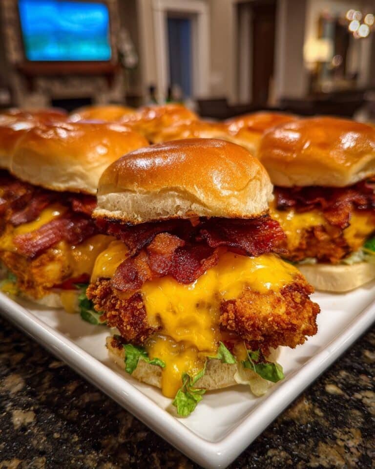 Honey Mustard Chicken Sliders Recipe