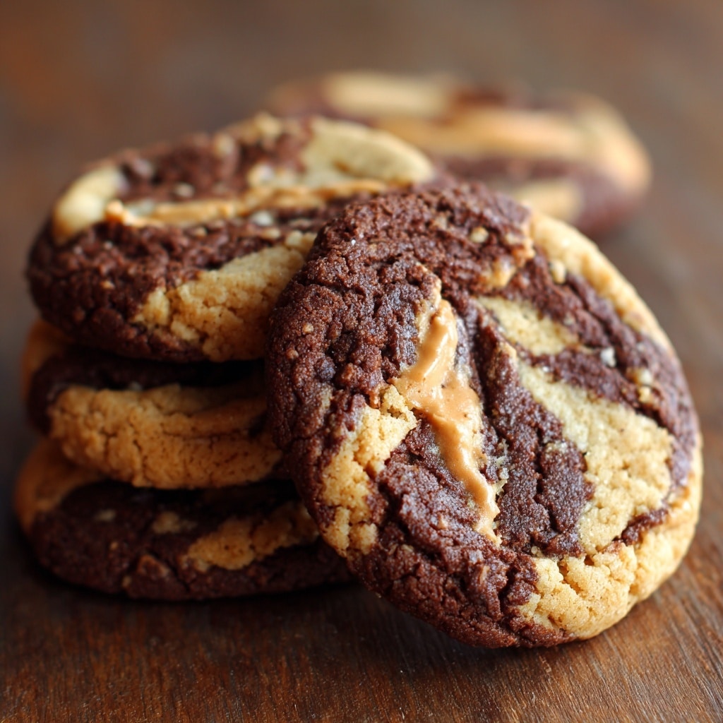 Double Chocolate Salted Caramel Cookies Recipe - Recipe Image