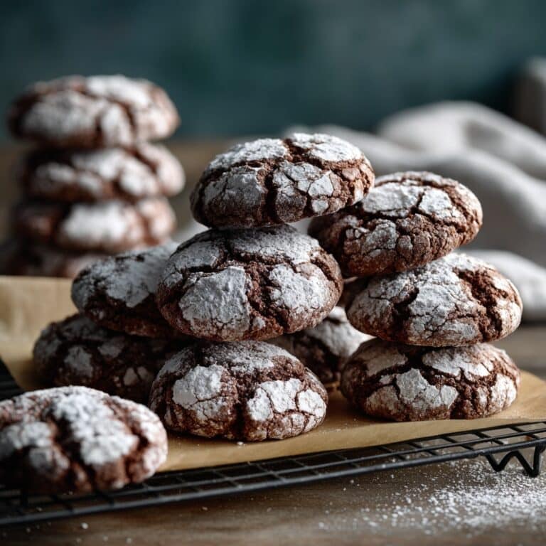 Chocolate Crinkle Cookies Recipe