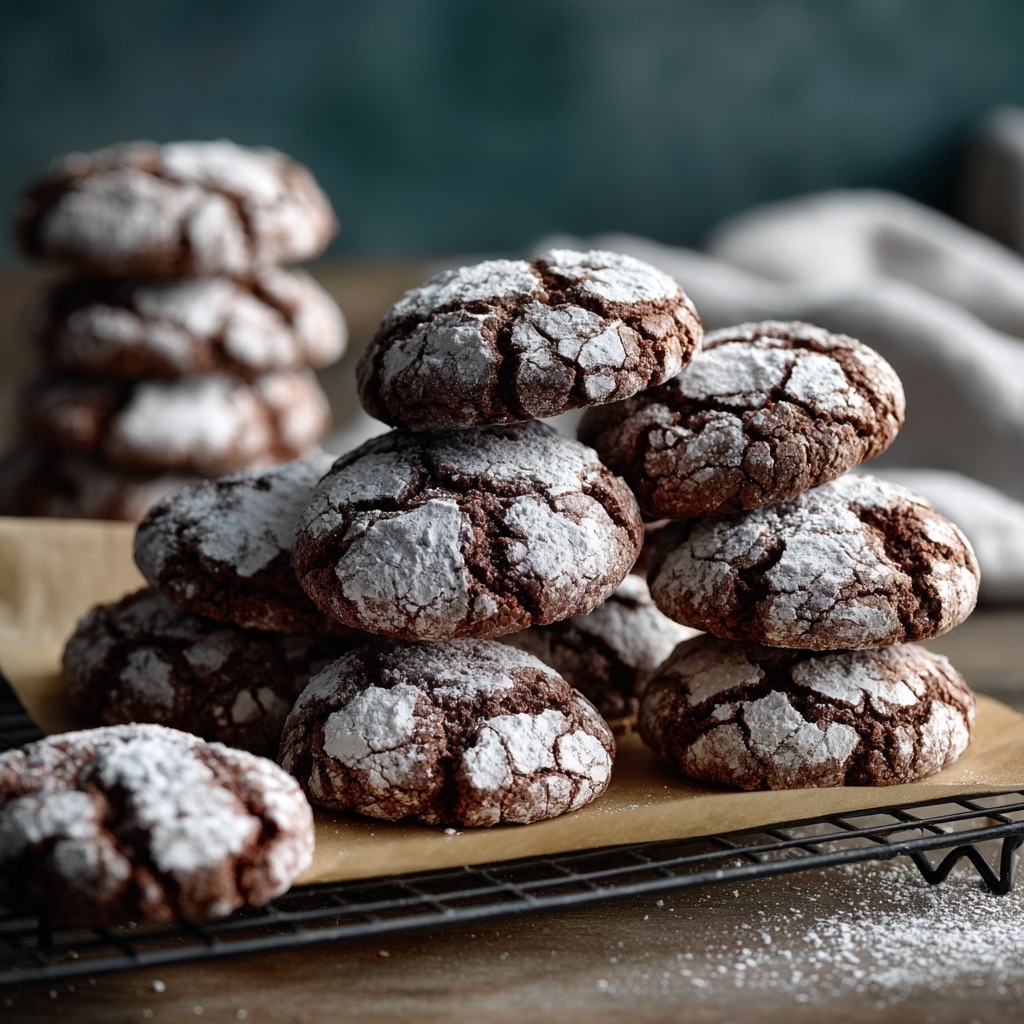 Chocolate Crinkle Cookies Recipe