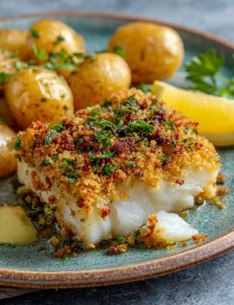 Crispy Parmesan Baked Cod Recipe
