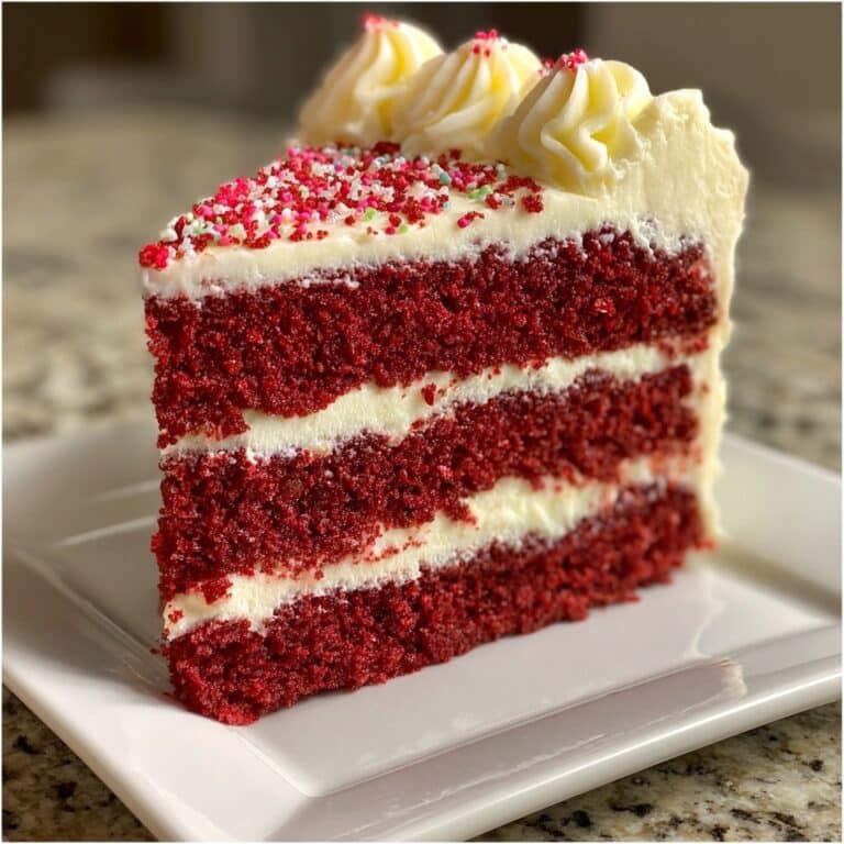 Red Velvet Cake with Cream Cheese Frosting Recipe