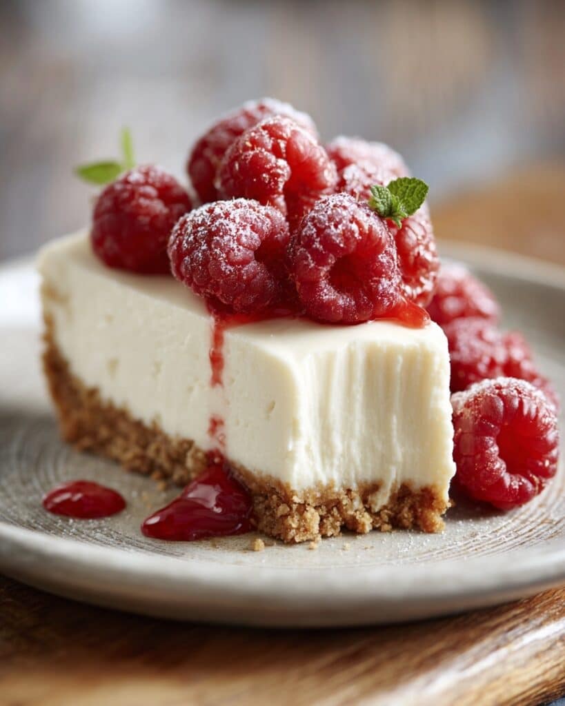 Indulgent White Chocolate Raspberry Cheesecake Bliss Recipe