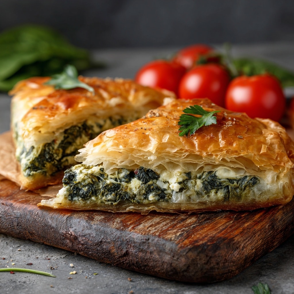 Spanakopita Recipe (Greek Spinach Pie) Recipe