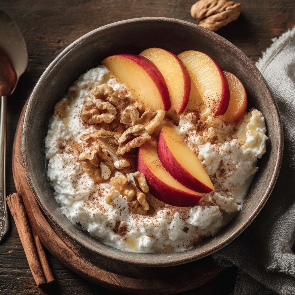 Breakfast Quinoa Apple Bowl Recipe