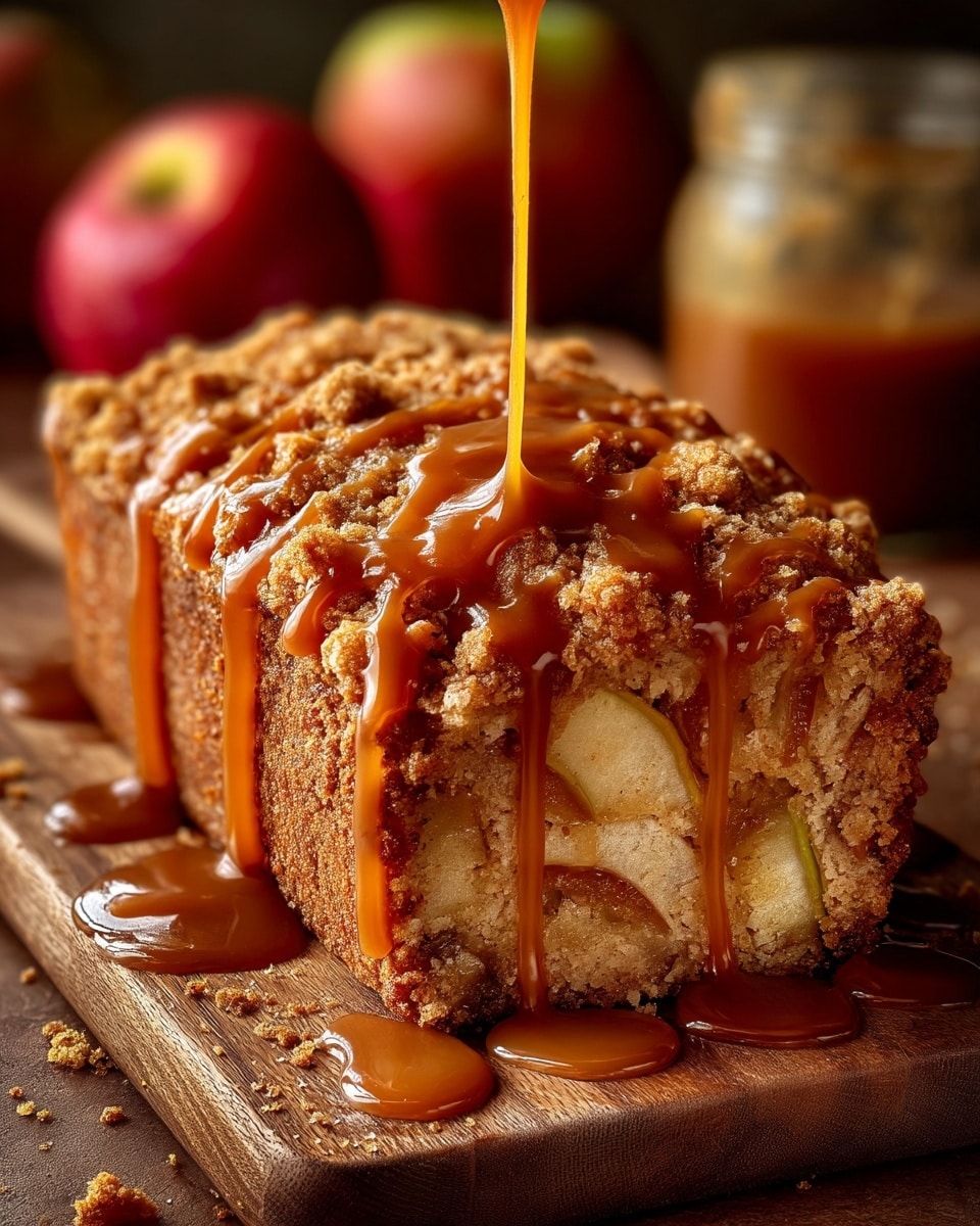 Caramel Apple Fritter Bread Recipe - Recipe Image