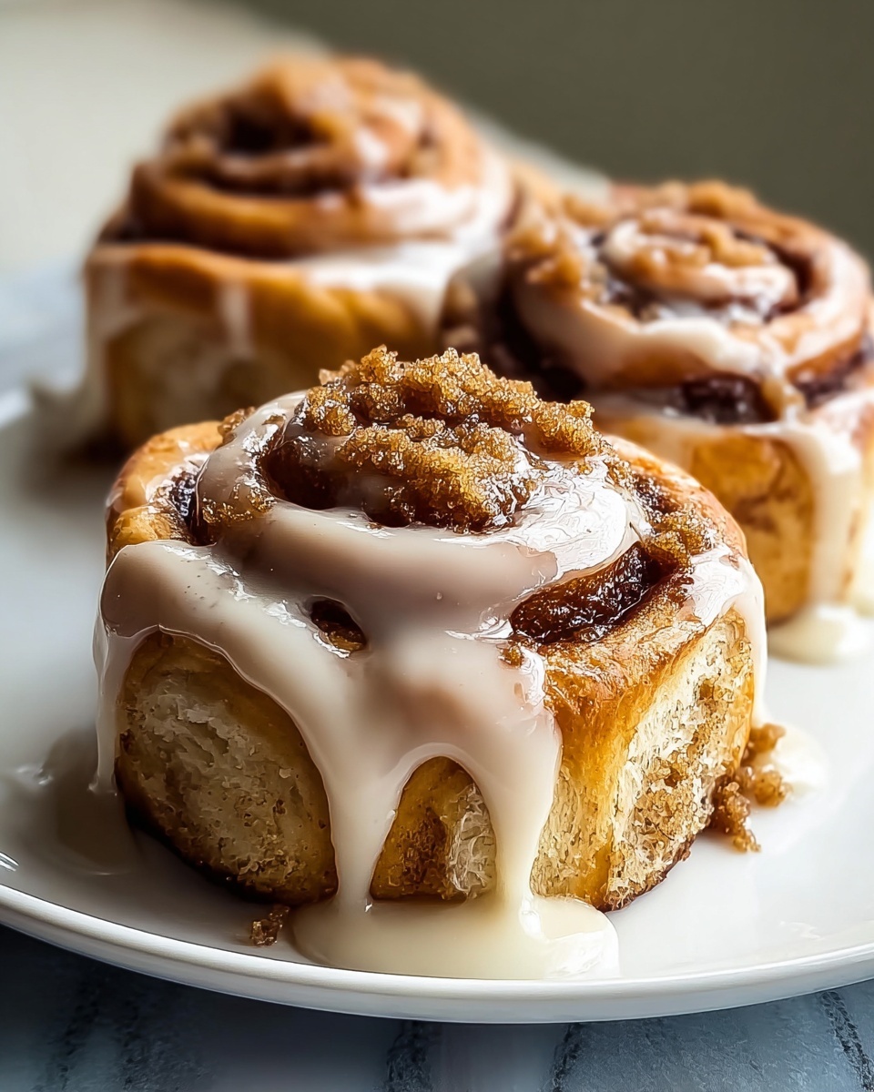 Biscoff Cookie Butter Cinnamon Rolls: Soft, Sweet Bliss Await Recipe - Recipe Image