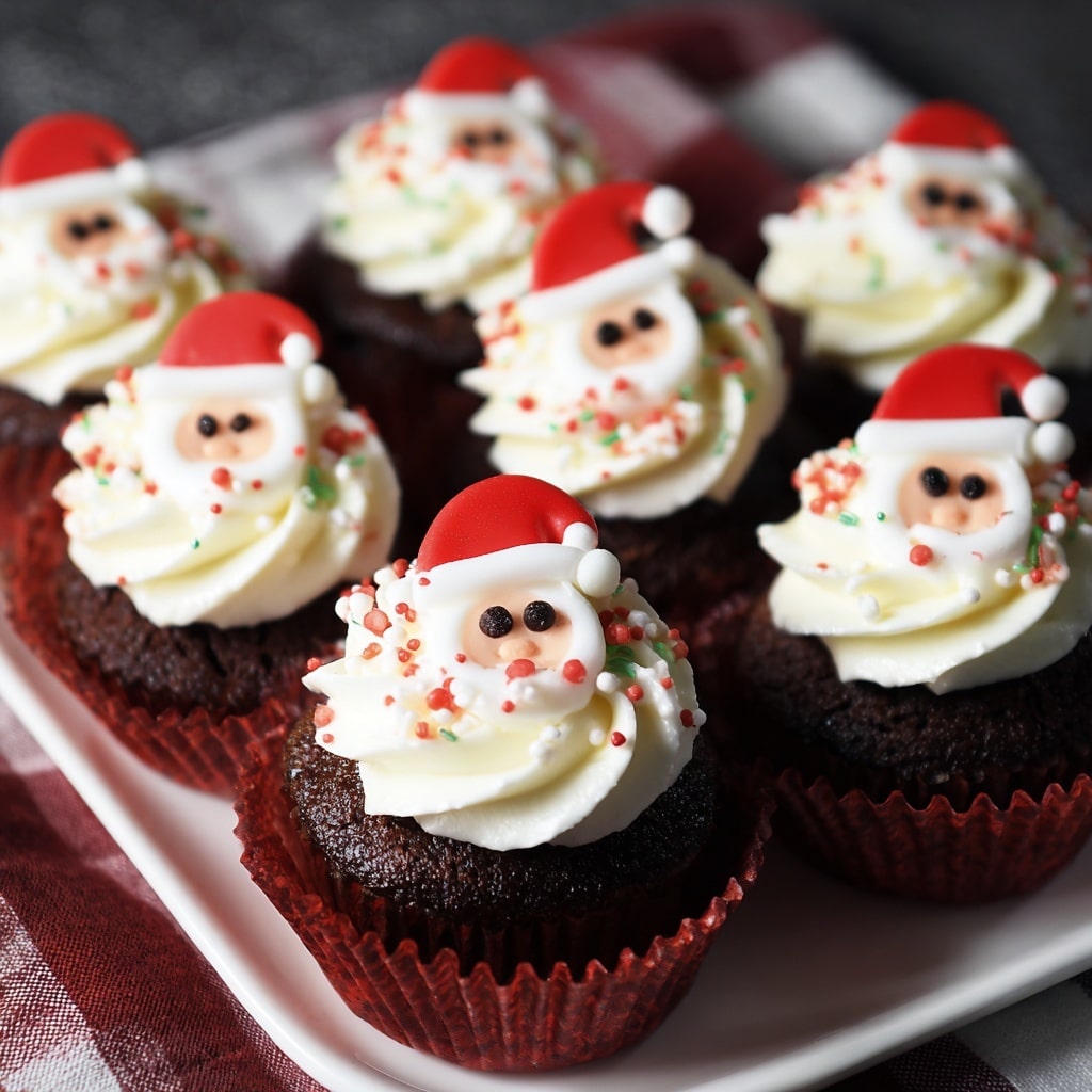 Christmas Muffins with Chocolate, Cranberries, and Orange Glaze Recipe