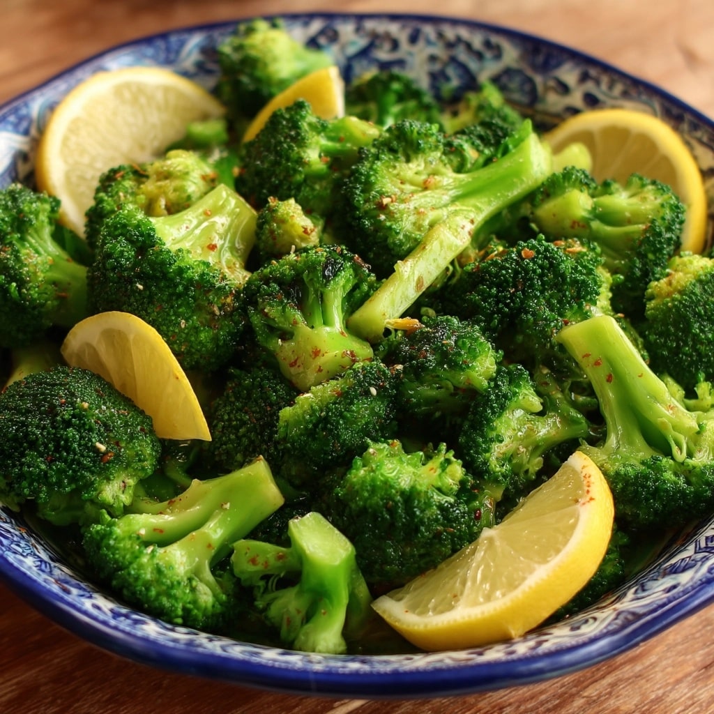 Cumin-Roasted Broccoli with Preserved Lemon Yogurt Recipe - Recipe Image