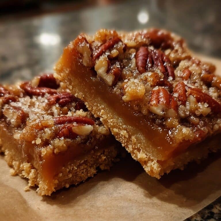 Simple Pecan Pie Bars Recipe