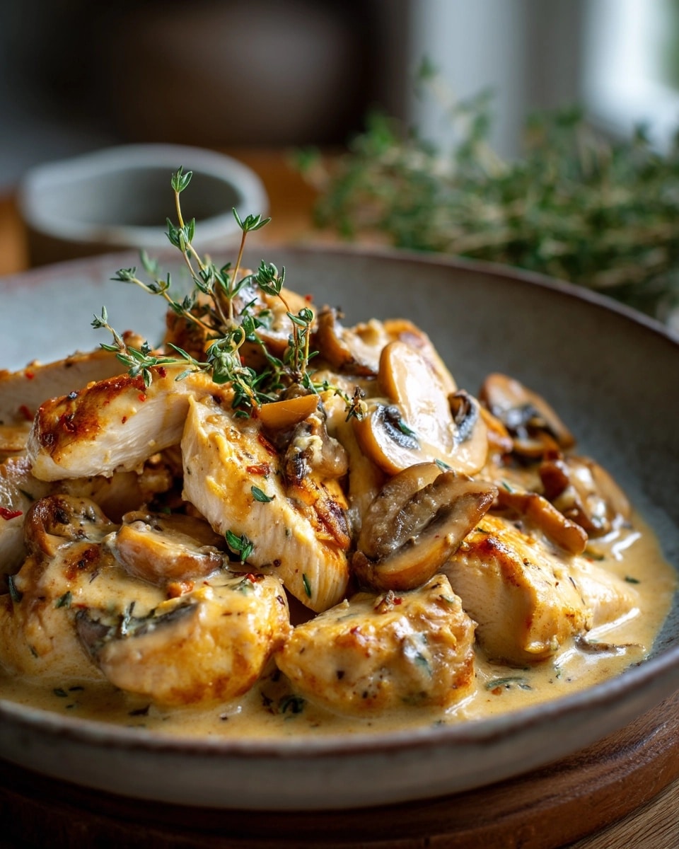 Creamy Boursin Chicken Recipe