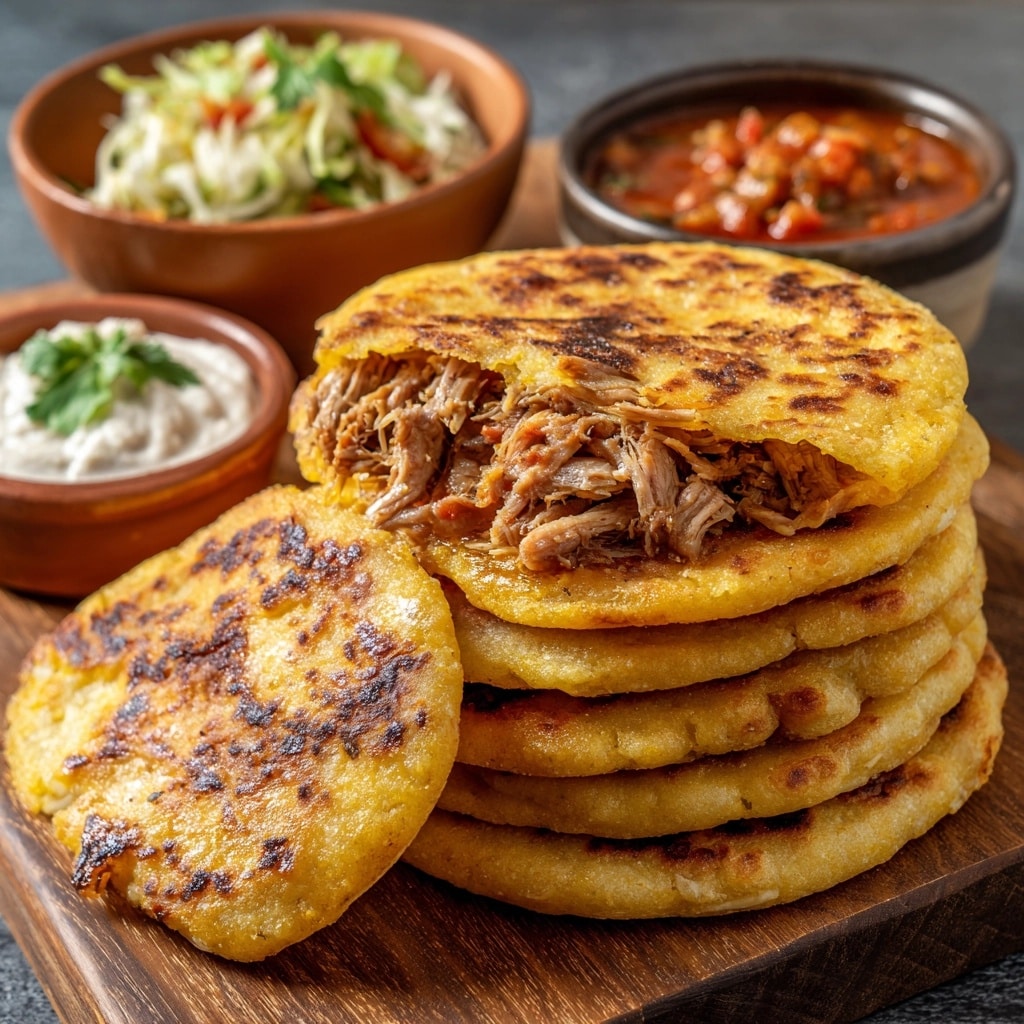 Deliciously Easy Colombian Arepas with Customizable Fillings Recipe