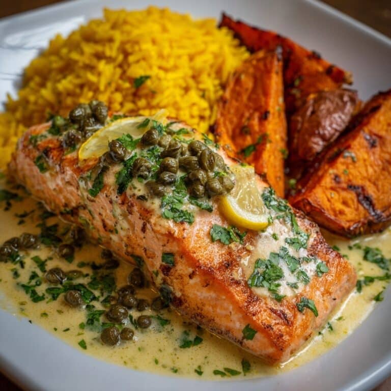 One-Pot Miso-Turmeric Salmon and Coconut Rice Recipe